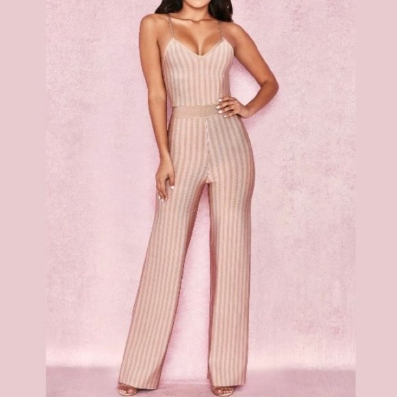 house of cb bandage jumpsuit